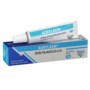 Acrylarm Gel 0.2% Oftálmico Esteril Tubo X 10 G - Acrylarm