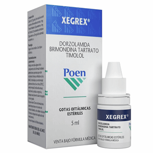 Xegrex 20/2/5 Mg Gotas Oftalmicas Fco X 5 Ml - Xegrex