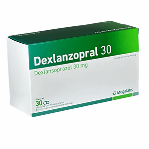 Dexlanzopral 30 Mg Caja X 30 Capsulas - Dexlanzopral