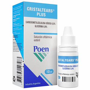 Cristaltears Plus 0.5%/0.9% Sol Oftalmica Fco X 10 Ml - Sin Asignar