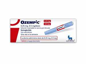 Ozempic 0.25 - 0.5 Mg/dosis(1.34 Mg/ml) Sol Inyec X 1 Pluma Pre-llenada X 1.5 M - Sin Asignar