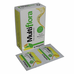 Multiflora 1 G Megalabs Polvo Suspención Caja X 14 Sobres - Multiflora