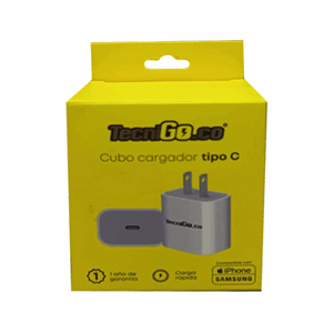 Cargador Cubo Tipo C Tecnigo Ref 30462 - Sin Asignar