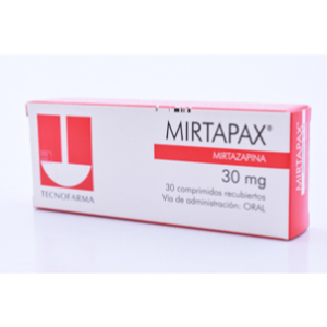 Mirtapax 30 Mg Caja X 30 Comprimidos - Mirtapax