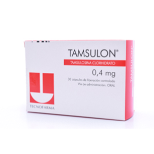 Tamsulon 0.4 Mg X 30 Capsulas Liberacion Prolongada - Tamsulon