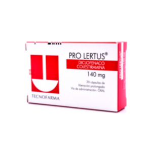 Prolertus 140 Mg X 20 Caps - Prolertus