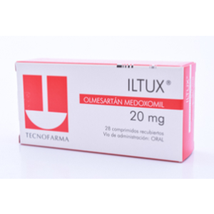 Iltux 20 Mg Caja X 28 Comprimidos Recubiertos - Iltux