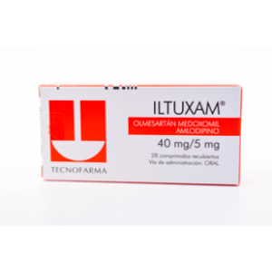Iltuxam 40mg / 5mg Caja X 28 Comprimidos - Iltux