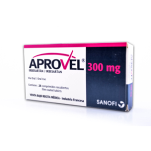 Aprovel 300 Mg Caja X 28 Comprimidos Recubiertos - Aprovel