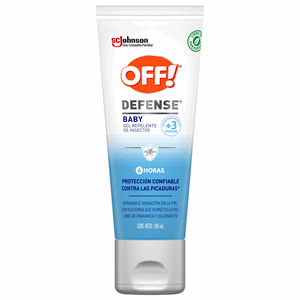 Off! Defense Baby +3m Repelente Gel Tubo X 100 Ml - Sin Asignar