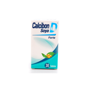 Calcibon D Soya Forte Fco X 30 Tabletas Recubiertas (228279) - Calcibon