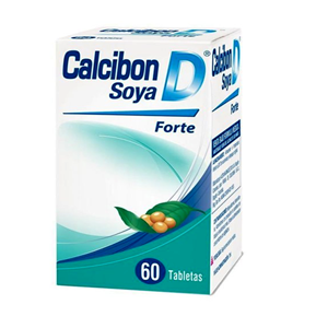 Calcibon D Soya Forte Fco X 60 Tabletas Recubiertas (241710) - Calcibon
