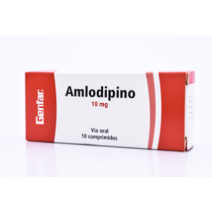Amlodipino Genfar 10 Mg Caja X 10 Tabletas - Genfar