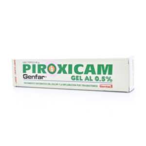 Piroxicam Gel Genfar 0.5 Mg Tubo X 40 G - Genfar