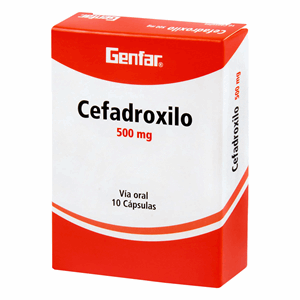 Cefadroxilo G-f 500 Mg X 10 Capsulas - Cefadroxilo  Gf