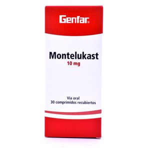 Montelukast G-far 10 Mg X 30 Comprimidos Recubiertos. (240611) - Montelukast  Gf