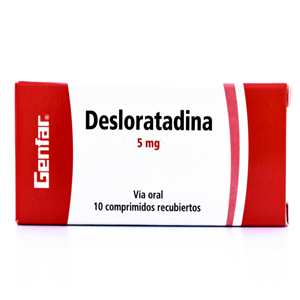 Desloratadina Genfar 5 Mg Caja X 10 Tabletas - Genfar