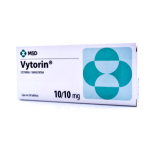 Vytorin 10/10 Mg X 28 Tabletas. - Vytorin