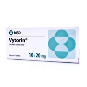 Vytorin 10/20 Mg X 14 Tabletas - Vytorin