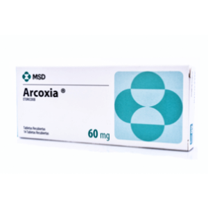 Arcoxia 60 Mg X 14 Tabletas - Arcoxia