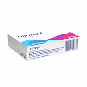 Rifaxigal 400 Mg Caja X 6 Tabletas Recubiertas. - Rifaxigal 