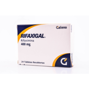 Rifaxigal 400 Mg Caja X 24 Tabletas Recubiertas. - Rifax