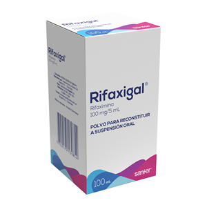 Rifaxigal 100 Mg/5 Ml Polvo P/reconstituir Suspención Oral Frasco X 100 Ml - Rifax
