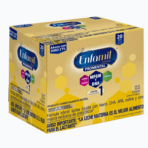 Enfamil Premium Promental 1 Nursette Liq C/hmo 2´fl Caja X 6 Fcos De 59 Ml (2oz - Sin Asignar