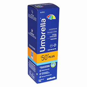 Protector Solar Umbrella Plus Emulsion Spf 50 + Spray X 120 G - Umbrella