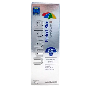 Umbrella Perfect Skin Tono Oscuro Emul Spf 50+ Tubo X 50 Gr Con Bomba - Umbrella