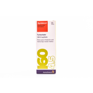 Symbicort 160/4.5 Mcg Caja X 60 Dosis - Symbicort