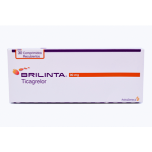Brilinta 90 Mg Caja X 30 Comprimidos Recubiertos - Brilinta