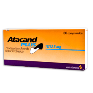 Atacand Plus 16/12.5 Mg Caja X 30 Comprimidos - Atacand