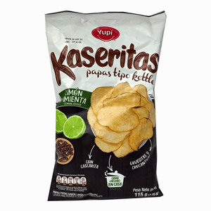 Papas Kaseritas Ketlle Limon Pimienta X 115 Gr - Sin Asignar