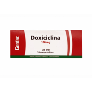 Doxiciclina G-far 100 Mg X 10 Tabletas. - Doxiciclina  Mk