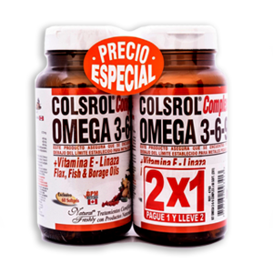 Omega 3 - 6 - 9 Complex Frasco X 60 Softgels (pague 1 Lleve 2) - Natural Freshly