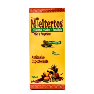 Mieltertos Jarabe Frasco X 240 Ml - Mieltertos