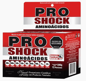 Pro Shock Aminoacidos Polvo Caja X 12 Sobres De 20 Gr C/u P/recon Sol Oral - Sin Asignar
