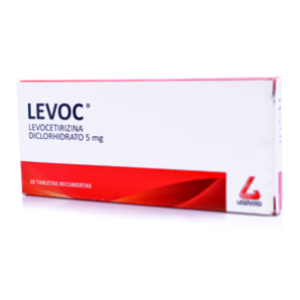 Levoc 5 Mg X 10 Tabletas - Levoc