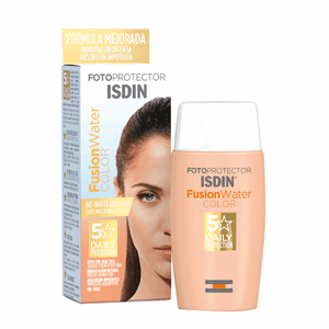 Fotoprotector Isdin Fusion Water Color Medio Spf 50 Fco X 50 Ml - Sin Asignar