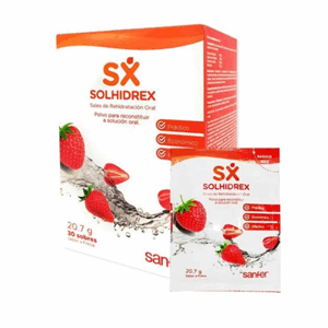Suero Rehidratante Solhidrex Fresa Caja X 30 Sobres 20.7 G - Solhidrex 