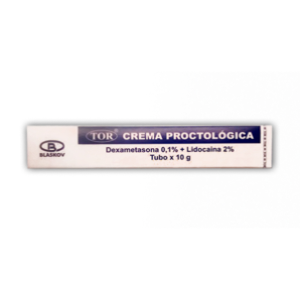 Tor 0.1/2% Crema Proctologica X 10  Gramos - Tor