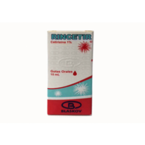 Rincetir 1% 10 Mg / Ml Gotas Orales Frasco X 15 Ml - Rincetir