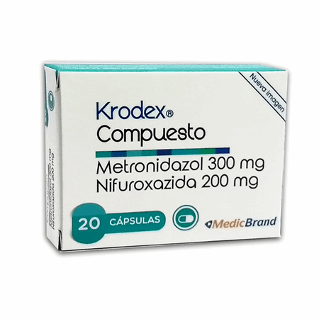 Krodex Compuesto 300 / 200 Mg Caja X 20 Capsulas - Krodex