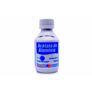 Acetato De Aluminio Locion Ph 4.5 Frasco X 120 Ml - Ag