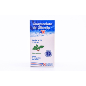 Guayacolato De Glicerilo Jarabe Sabor Menta Frasco X 120 Ml - Ag