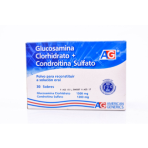 Glucosamina Clorhidrato+condroitina Sulfato A-g X 30 Sobres. - Glucosamina  Pro