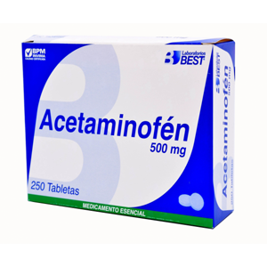 Acetaminofen Best 500mg X 250 Tabletas - Best