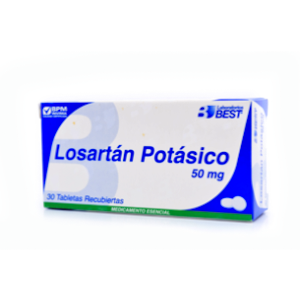 Losartan Best 50mg Caja X 30 Tabletas - Best