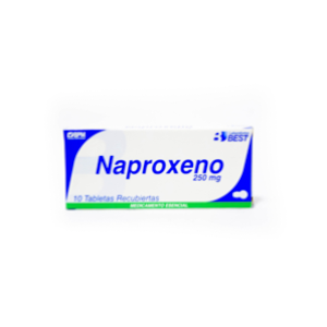 Naproxeno Best 250 Mg Caja X 10 Tabletas Recubiertas - Best